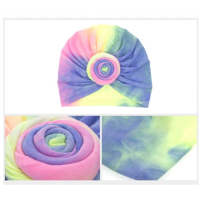 Caciulita multicolora tip turban ADMZ042-CT7
