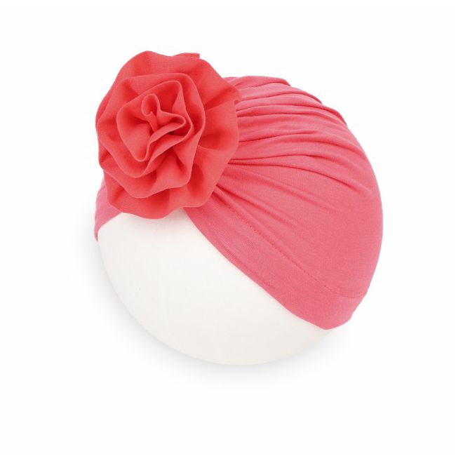 Caciulita tip turban cu floare aplicata in fata MBMZ070-CT11
