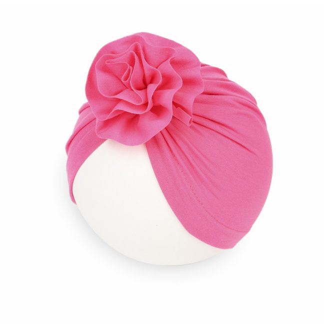 Caciulita tip turban cu floare aplicata in fata MBMZ070-CT11
