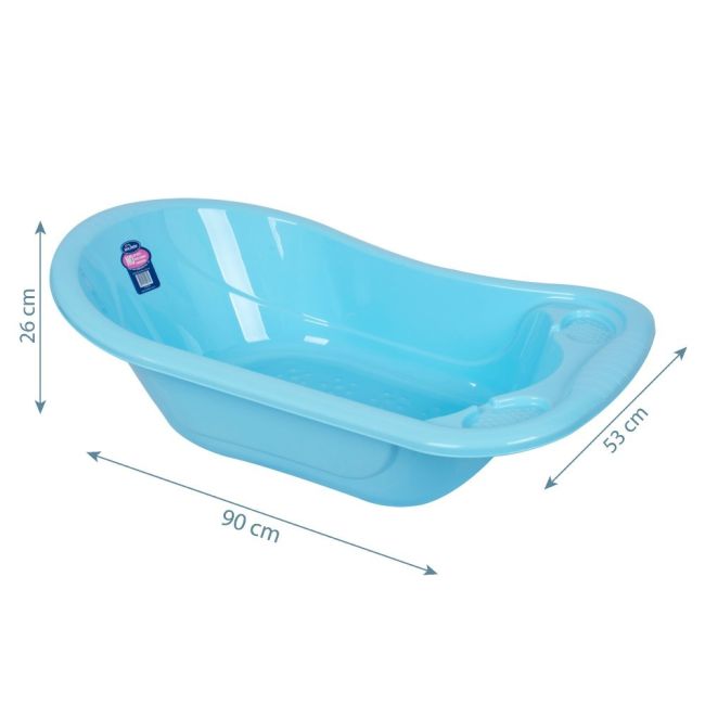 Cadita standard turqoise cu dop SeviBebe BBKSEV_82-15