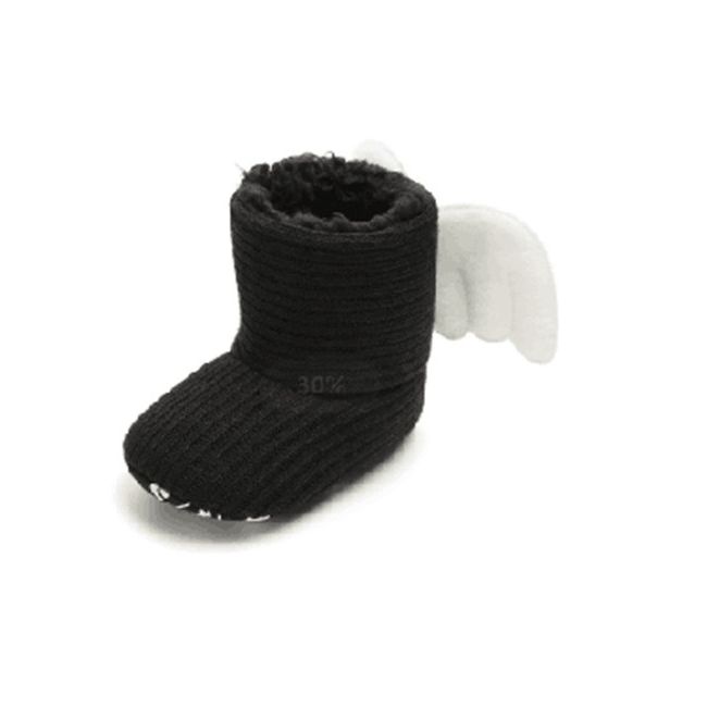 Cizmulite negre cu aripioare AMYM58-5-p26
