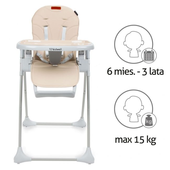 Scaun de masa multifunctional kidwell beno - beige edeedikrwyben03a1