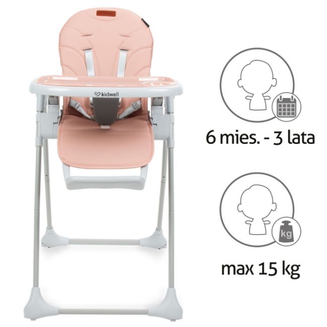 Scaun de masa multifunctional kidwell beno - pink edeedikrwyben01a1