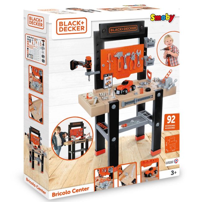 Atelier smoby black & decker bricolo center hubs7600360727