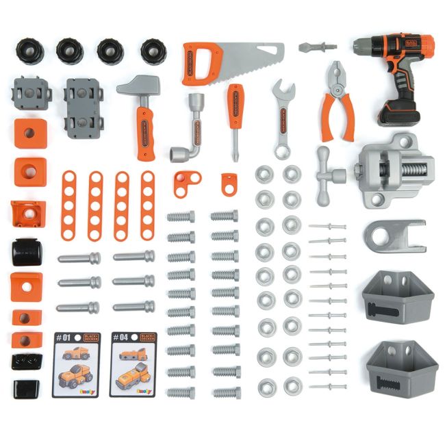Atelier smoby black & decker bricolo center hubs7600360727