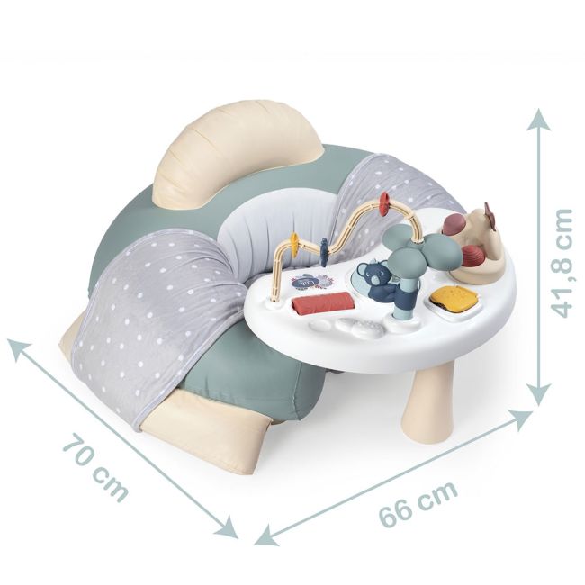 Centru de activitati smoby cotoons cosy verde hubs7600140103