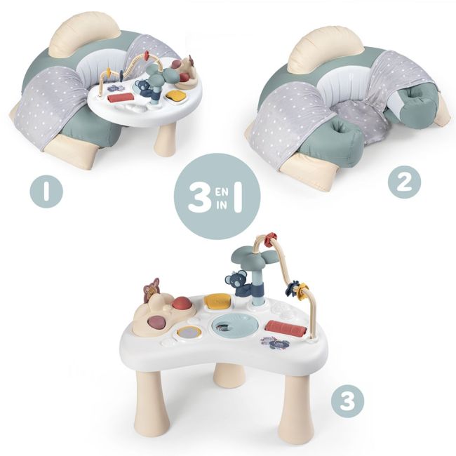 Centru de activitati smoby cotoons cosy verde hubs7600140103