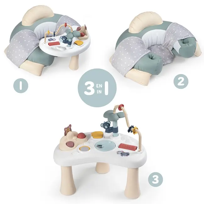 Centru de activitati smoby cotoons cosy verde hubs7600140103
