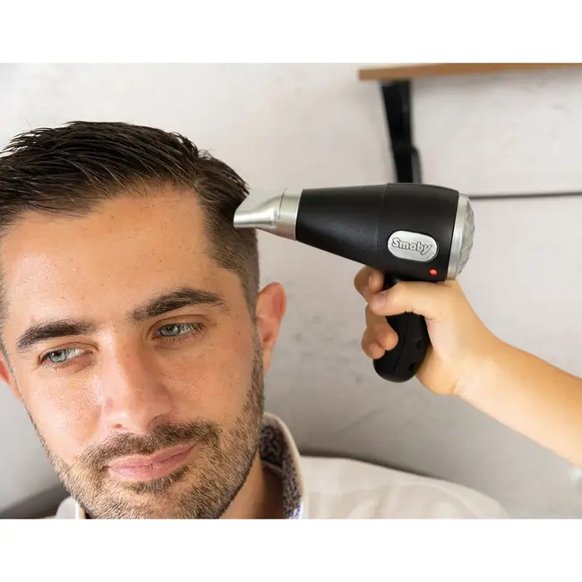 Centura frizer smoby barber and cut negru cu accesorii hubs7600320152