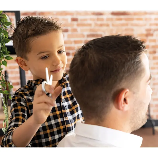 Centura frizer smoby barber and cut negru cu accesorii hubs7600320152