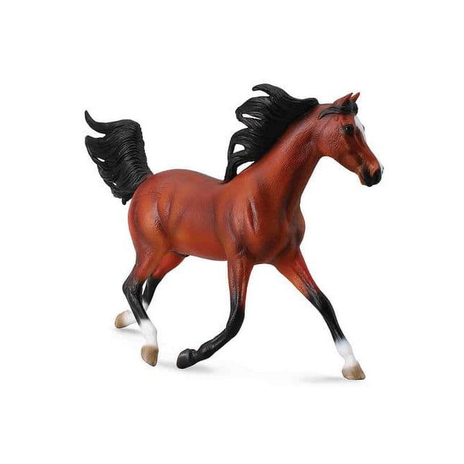 Figurina armasar arabian bright bay - collecta - okecol88537deluxe