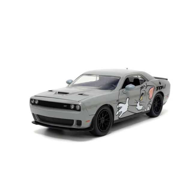 JADA MASINA METALICA DODGE CHALLENGER HELLCAT SCARA 1 LA 24 SI FIGURINA JERRY VIV253255047