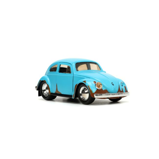 JADA SET MASINUTA METALICA VOLKSWAGEN BETTLE SCARA 1:32 SI FIGURINA METALICA STITCH VIV253073001