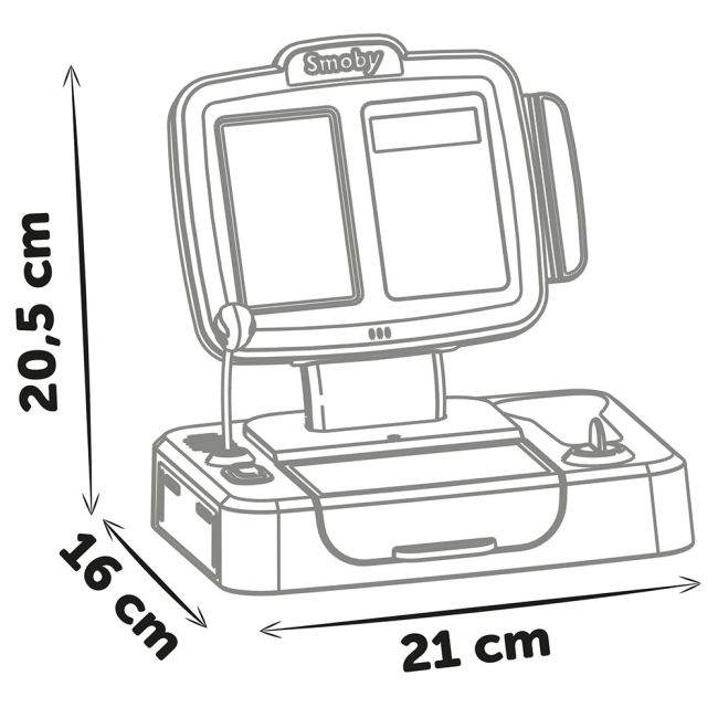 Jucarie smoby casa de marcat small cash register verde hubs7600350113