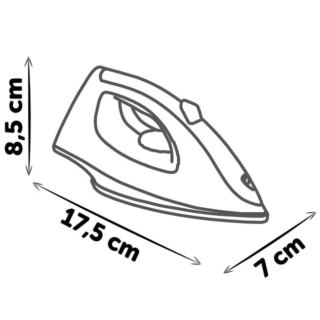 Jucarie smoby fier de calcat alb hubs7600330122