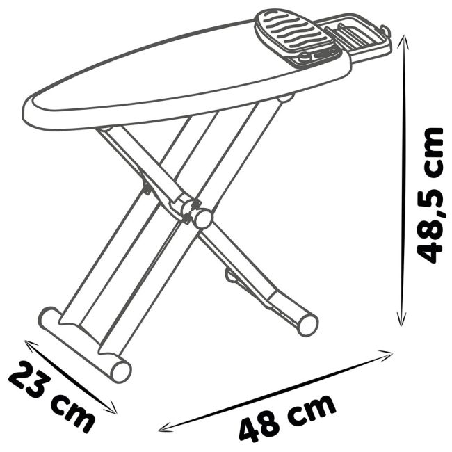 Jucarie smoby masa si fier de calcat verde hubs7600330121