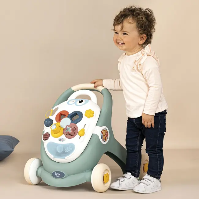 Premergator smoby trotty walker 3 in 1 verde hubs7600140304