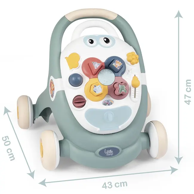 Premergator smoby trotty walker 3 in 1 verde hubs7600140304