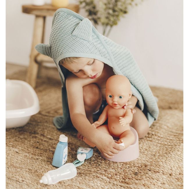 Set smoby baby nurse cadita, olita si accesorii pentru papusi hubs7600220366