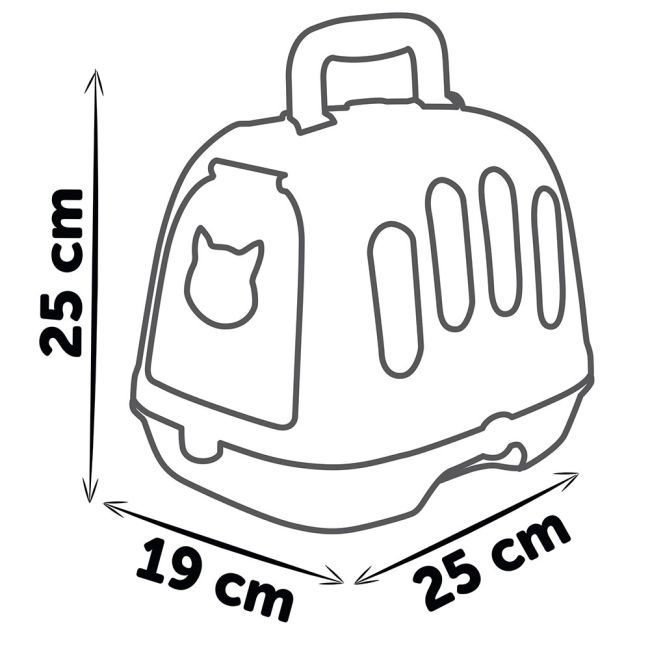 Set smoby veterinary case, trusa veterinar cu pisica, cusca de transport si accesorii hubs7600340302