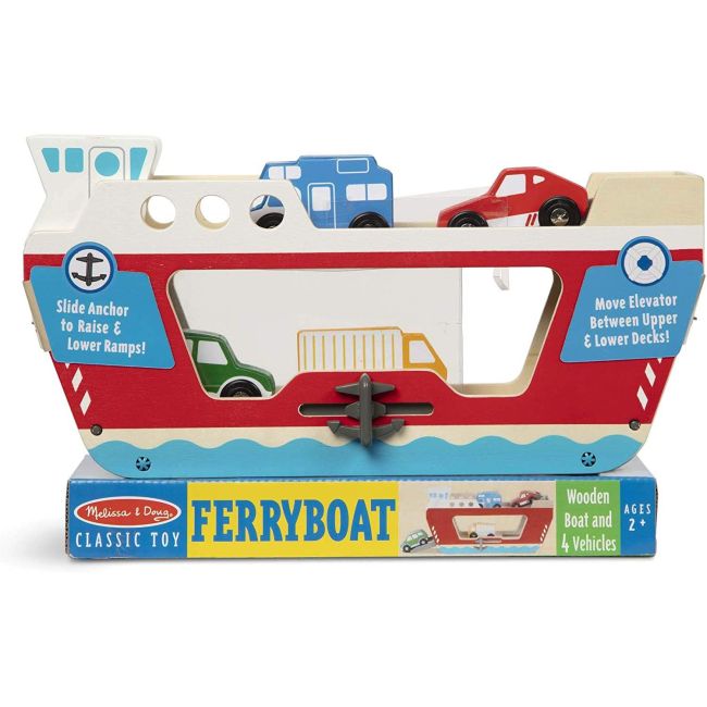 Set de joaca din lemn feribot- melissa and doug - okemd31600