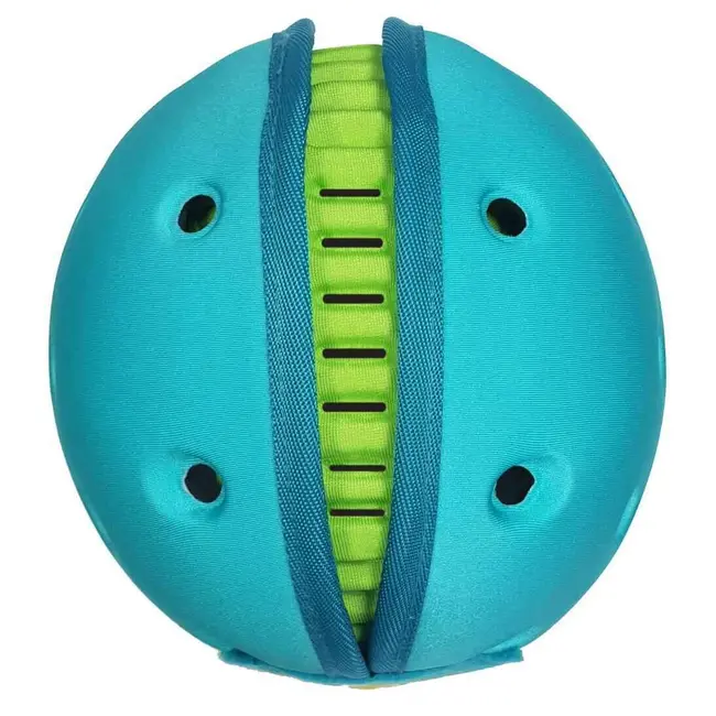 Casca protectie bebelusi cu spuma flexibila, ultrausoara, reglabila, 7-24 luni, albastra, SafeHeadBaby Owl, SHB002