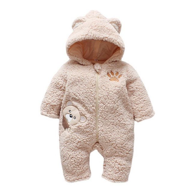 Combinezon crem plusat - Dear Baby AM08-253