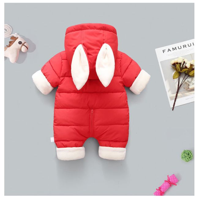 Combinezon rosu din fas - Rabbit MD1904-31