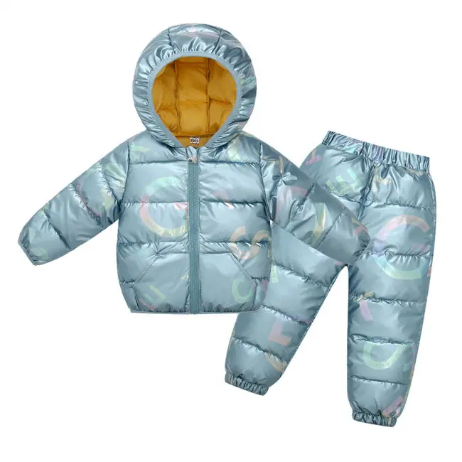 Costum bleu din fas pentru copii MB08-168-AC