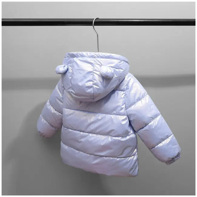 Geaca gri din fas pentru copii - Chool MD08-140-AC