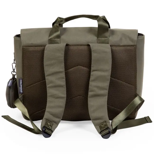 Ghiozdan Childhome My School Bag Kaki ERF5420007163914