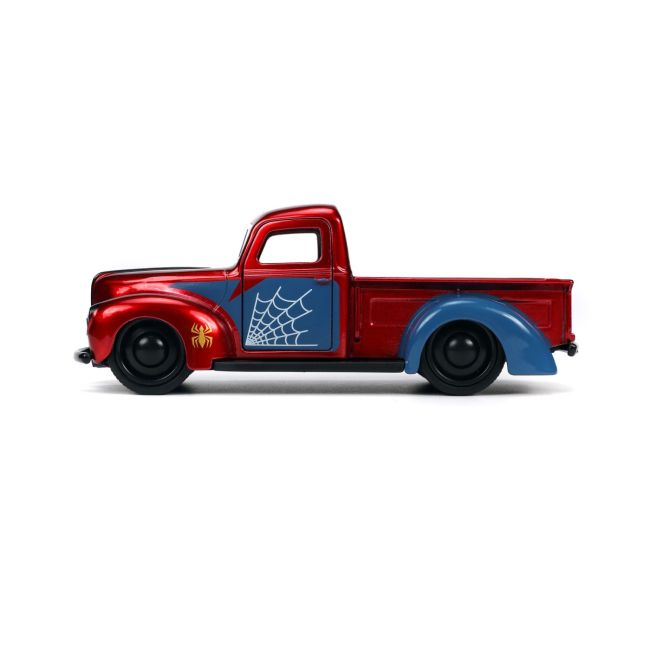 JADA MARVEL SET MASINUTA METALICA FORD PICK UP SCARA 1:32 SI FIGURINA METALICA SPIDER MAN VIV253223016