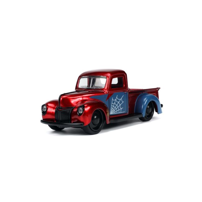 JADA MARVEL SET MASINUTA METALICA FORD PICK UP SCARA 1:32 SI FIGURINA METALICA SPIDER MAN VIV253223016