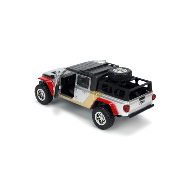 JADA MARVEL SET MASINUTA METALICA JEEP GLADIATOR SCARA 1:32 SI FIGURINA DIN METAL COLOSSUS VIV253223012
