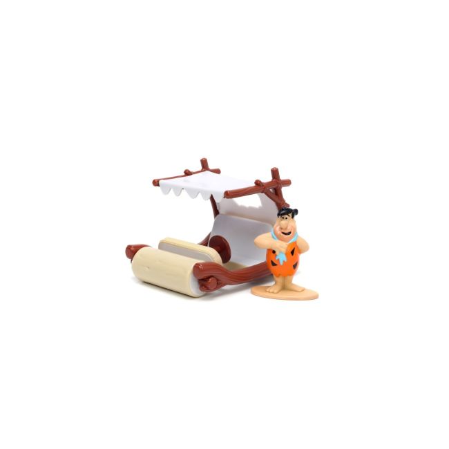 JADA SET MASINUTA METALICA FLINTMOBILUL SCARA 1:32 SI FIGURINA FRED FLINTSTONE VIV253253002
