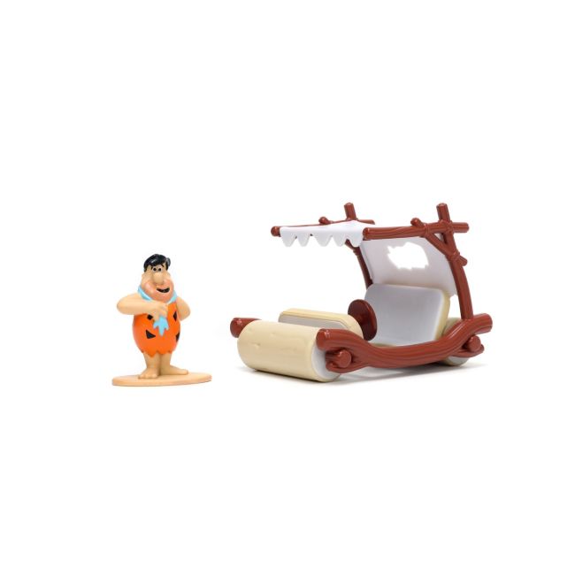 JADA SET MASINUTA METALICA FLINTMOBILUL SCARA 1:32 SI FIGURINA FRED FLINTSTONE VIV253253002