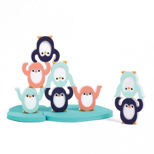 LUDI Joc de echilibru pinguinii acrobati DNBLUD30094