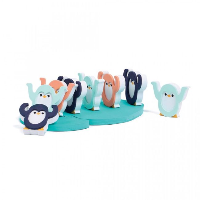 LUDI Joc de echilibru pinguinii acrobati DNBLUD30094
