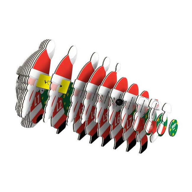 Model 3d - mos craciun