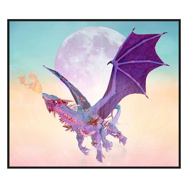 Proiector tip lanterna - dragon si vrajitor