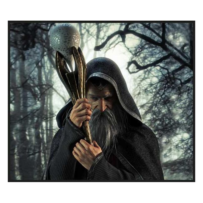 Proiector tip lanterna - dragon si vrajitor