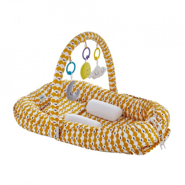Salteluta Baby Nest cu bara jucarii Between parents (Culoare: Roz) JEMbj_4897