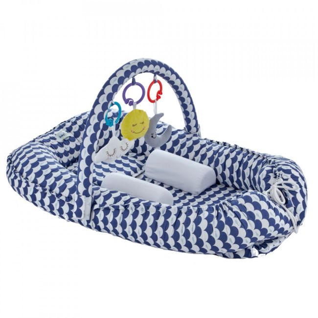 Salteluta Baby Nest cu bara jucarii Between parents (Culoare: Roz) JEMbj_4897