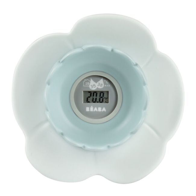 Termometru digital de camera si baie Beaba Lotus Green Blue ERF3384349203764