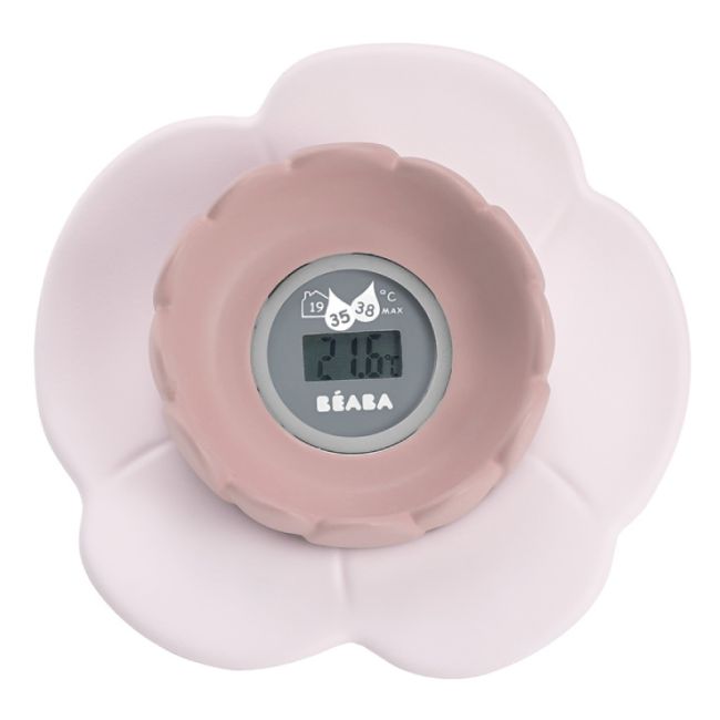 Termometru digital de camera si baie Beaba Lotus Old Pink ERF3384349203771