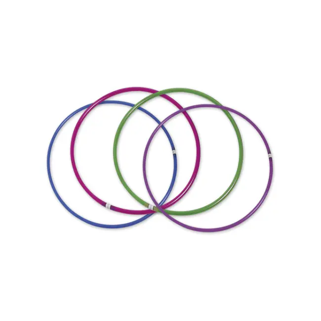 Cerc gimnastica hula hop 80 cm sclipici - okeagi7604-0000