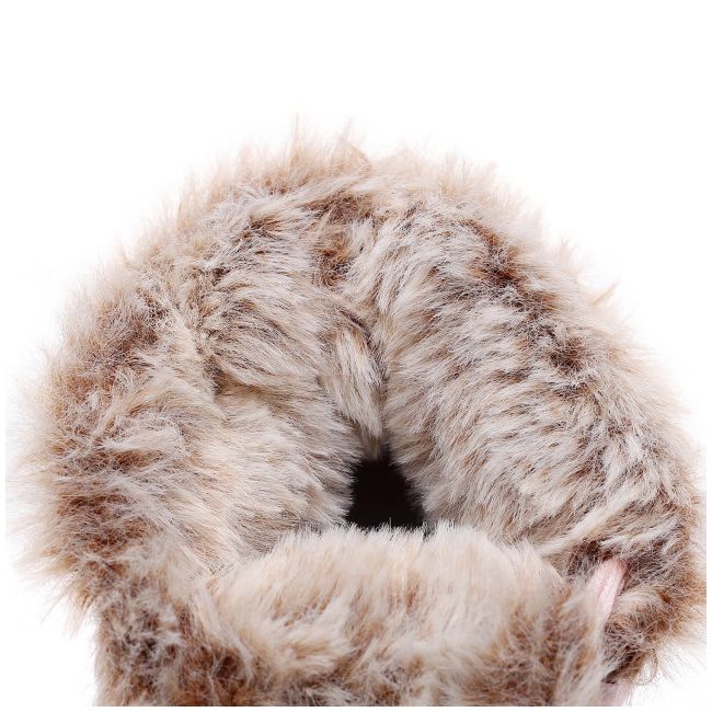 Ghetute negre imblanite cu fundita din satin LIXH0223-2-p23