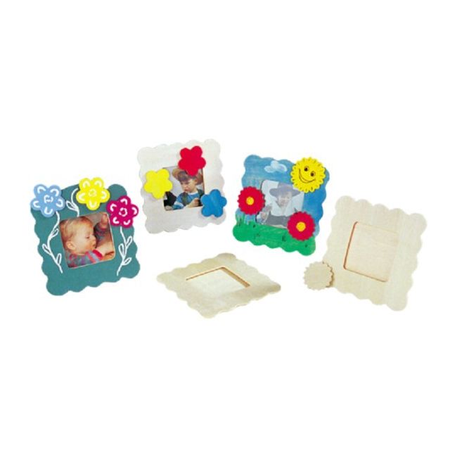 Rama din lemn de decorat flower - okebel40750