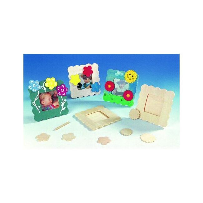 Rama din lemn de decorat flower - okebel40750