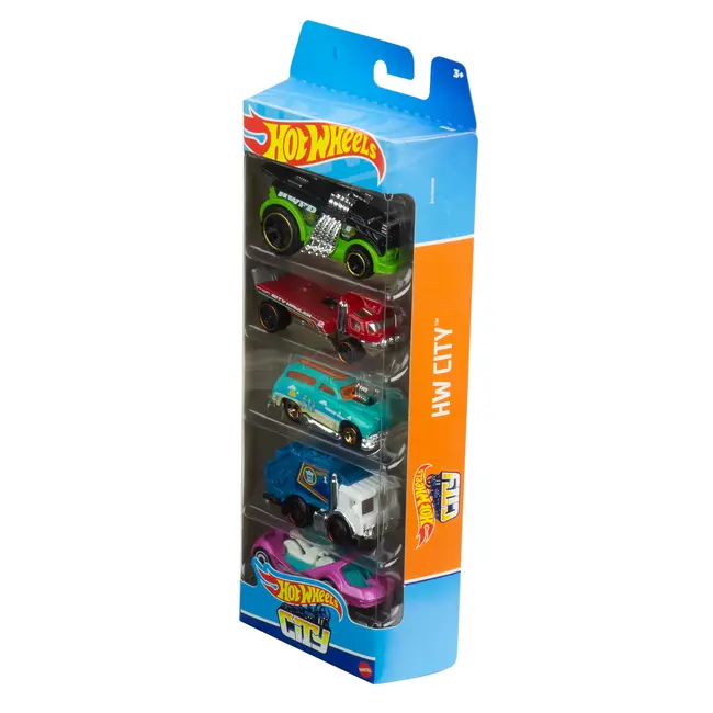 SET 5 MASINI HOT WHEELS CITY VIVMT1806_HFV89
